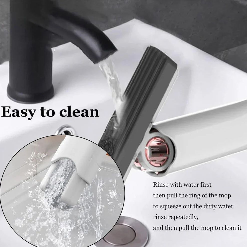 Portable Mini Mop Self-Squeeze
